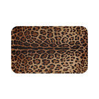 Leopard Print Bath Mat