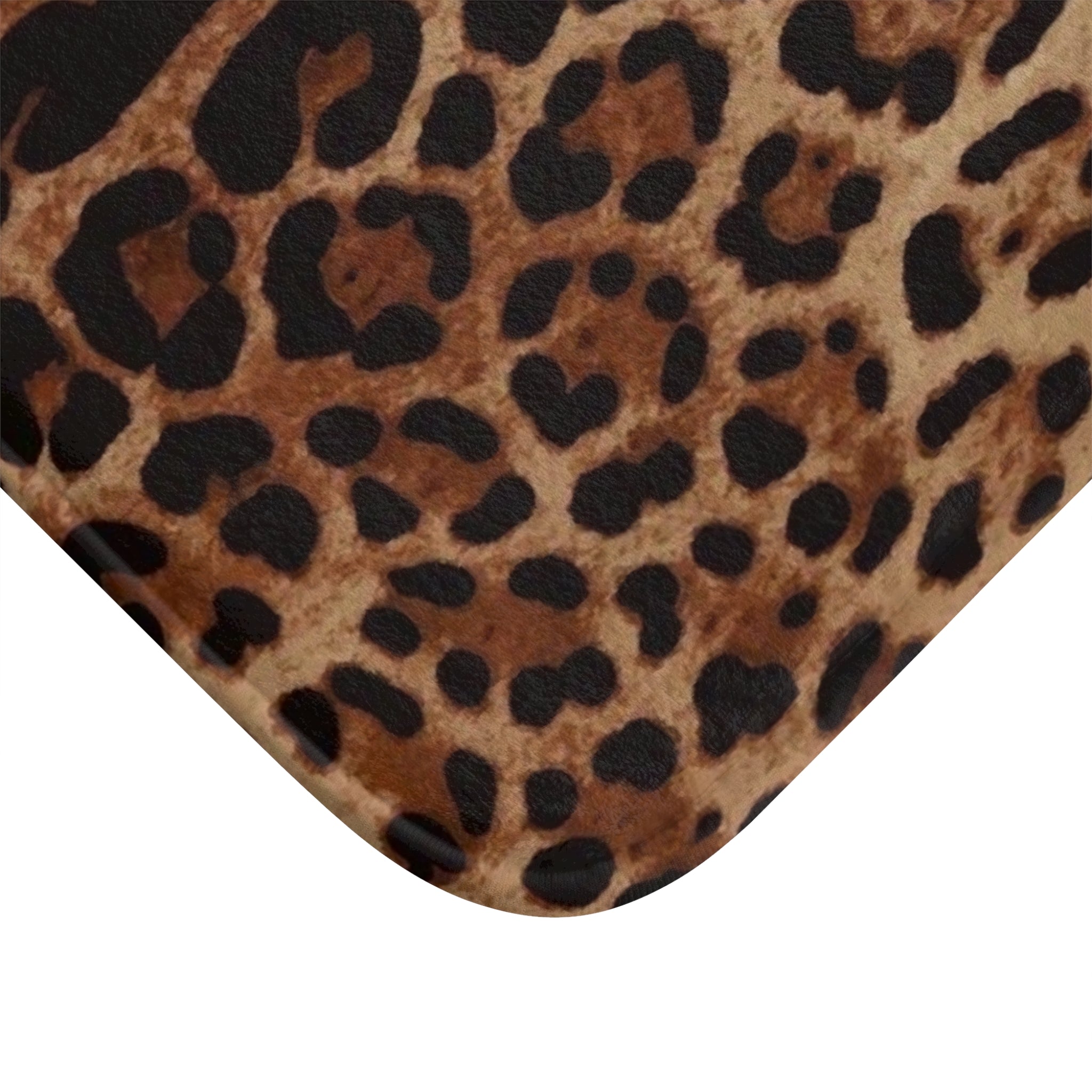 Leopard Print Bath Mat
