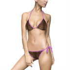 Leopard Print Tie-Side Bikini