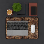 Leopard Print Desk Mat Mouse Pad