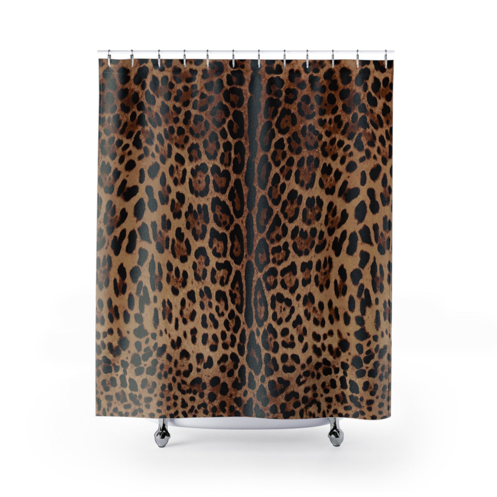 Leopard Print Shower Curtain