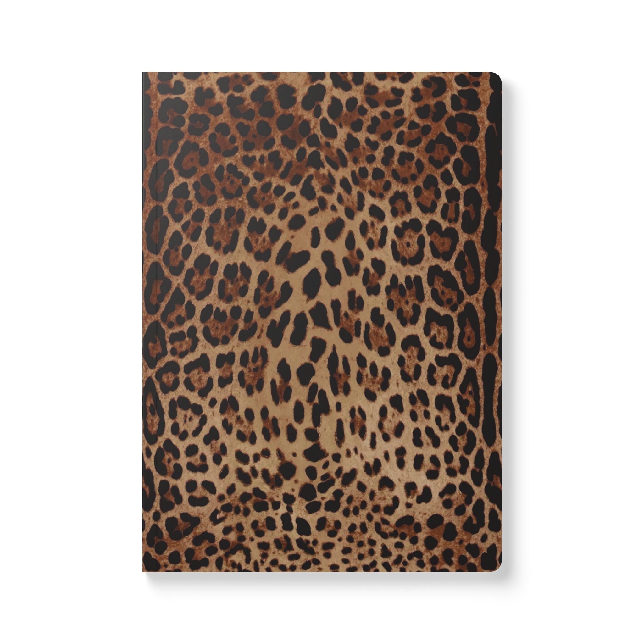 Leopard Print Softcover Journal