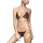 Leopard Print Tie-Side Bikini