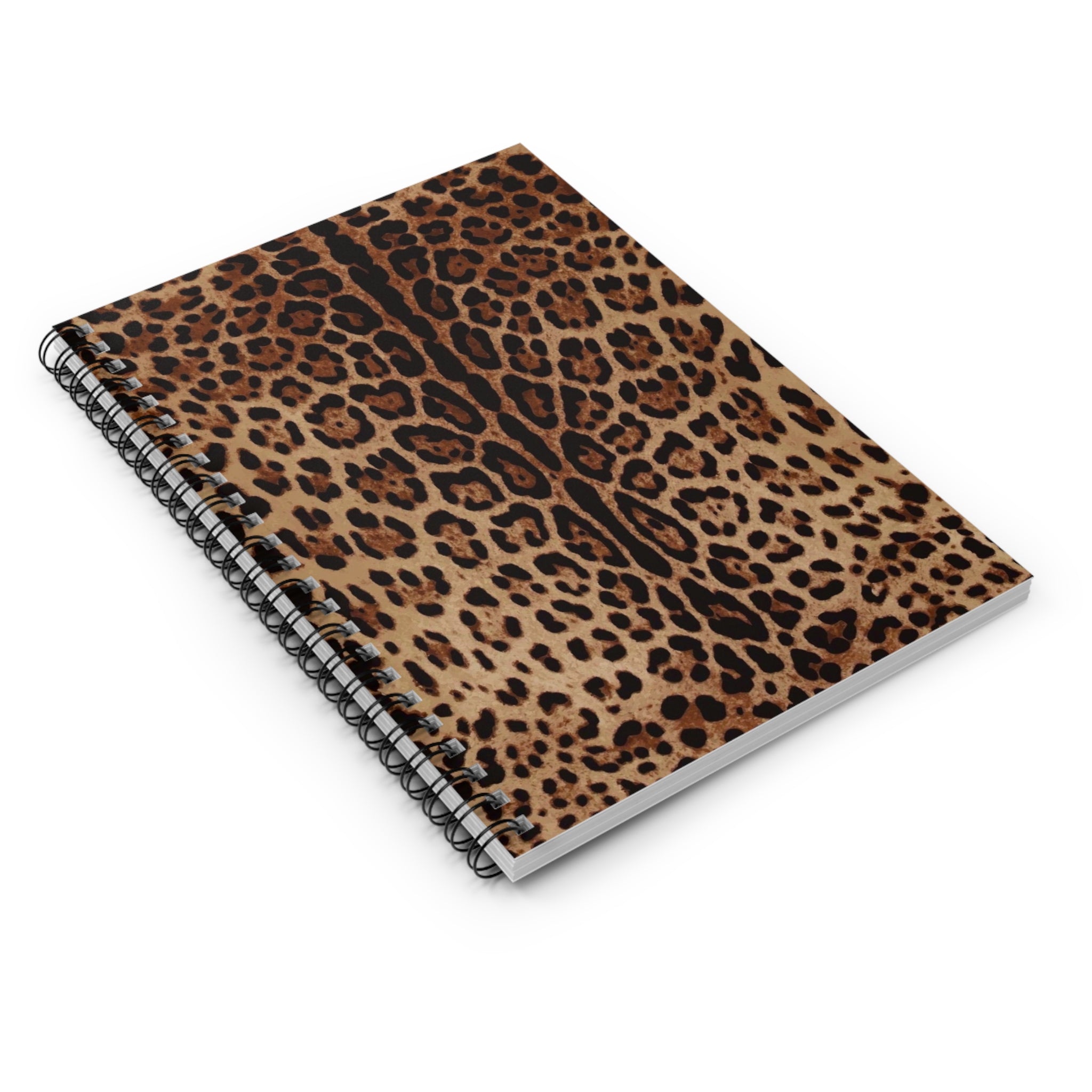 Leopard Print Spiral Notebook