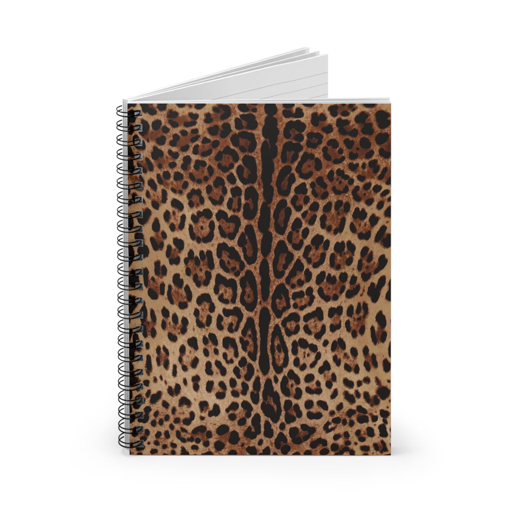 Leopard Print Spiral Notebook