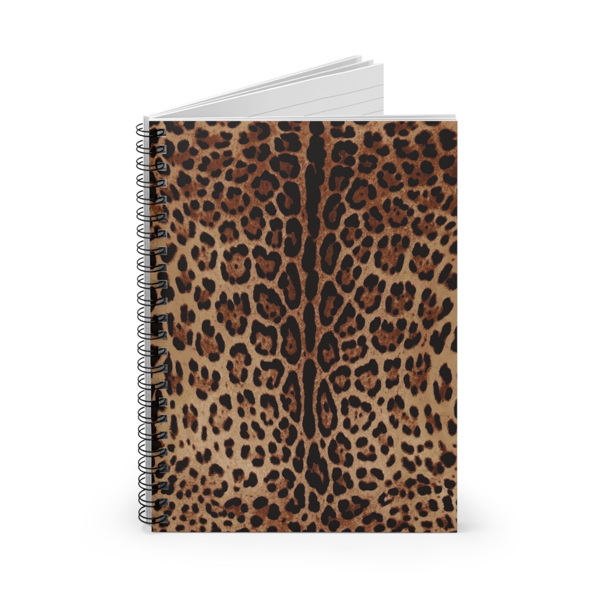 Leopard Print Spiral Notebook