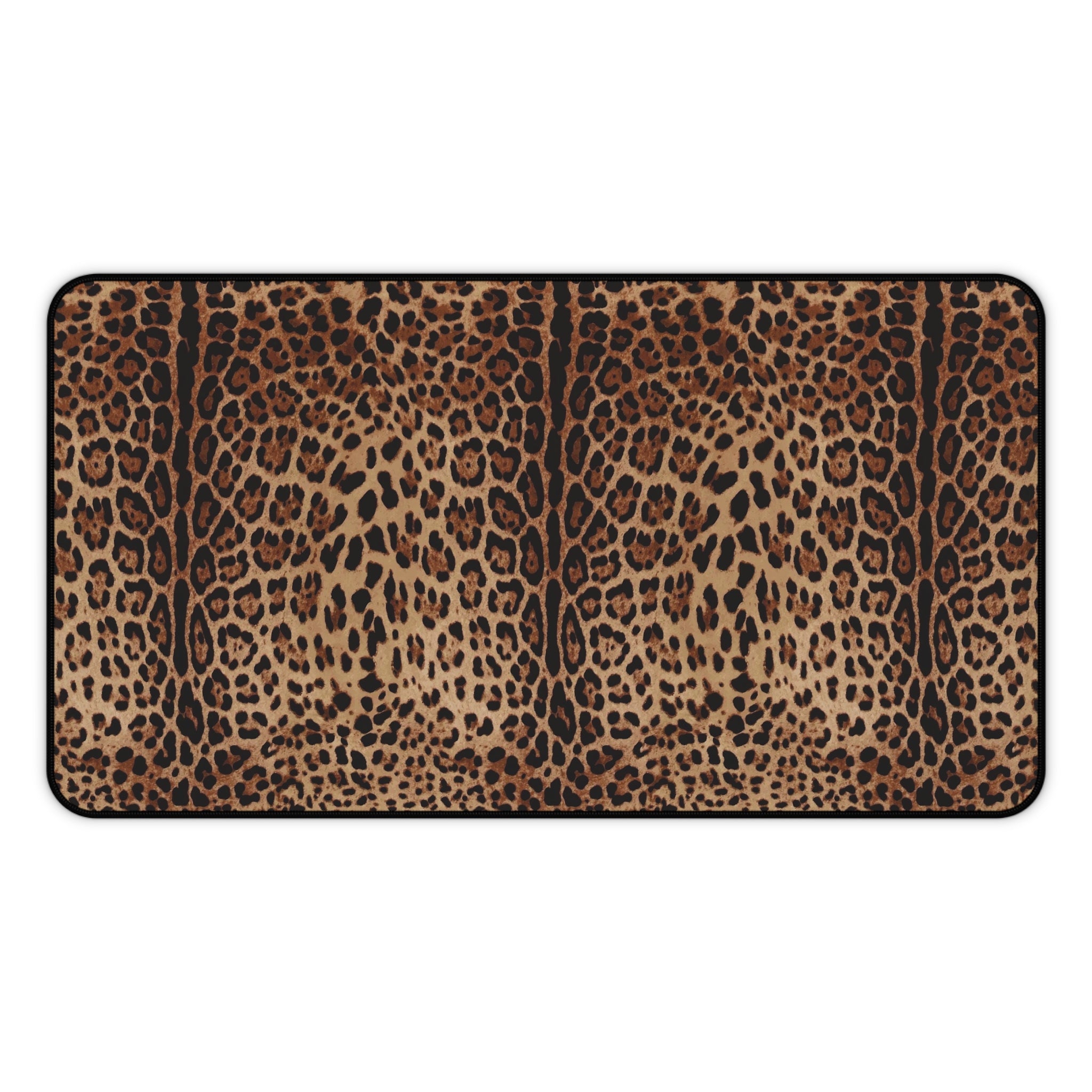 Leopard Print Desk Mat Mouse Pad