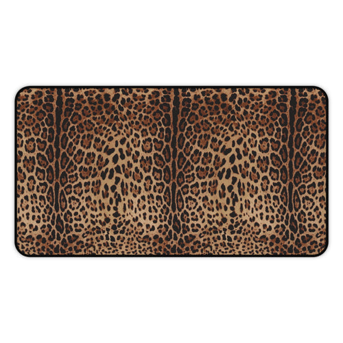 Leopard Print Desk Mat Mouse Pad