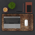 Leopard Print Desk Mat Mouse Pad