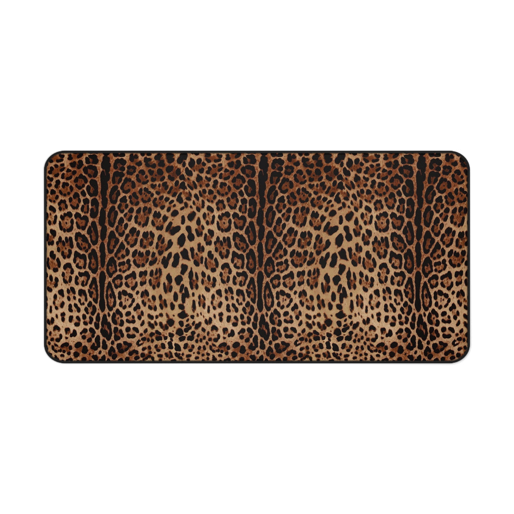 Leopard Print Desk Mat Mouse Pad