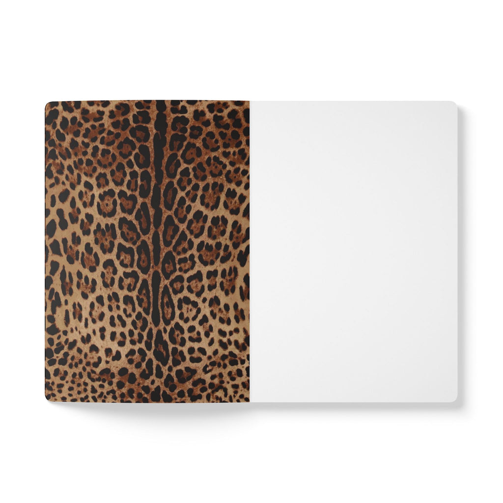 Leopard Print Softcover Journal
