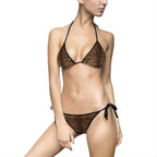 Leopard Print Tie-Side Bikini