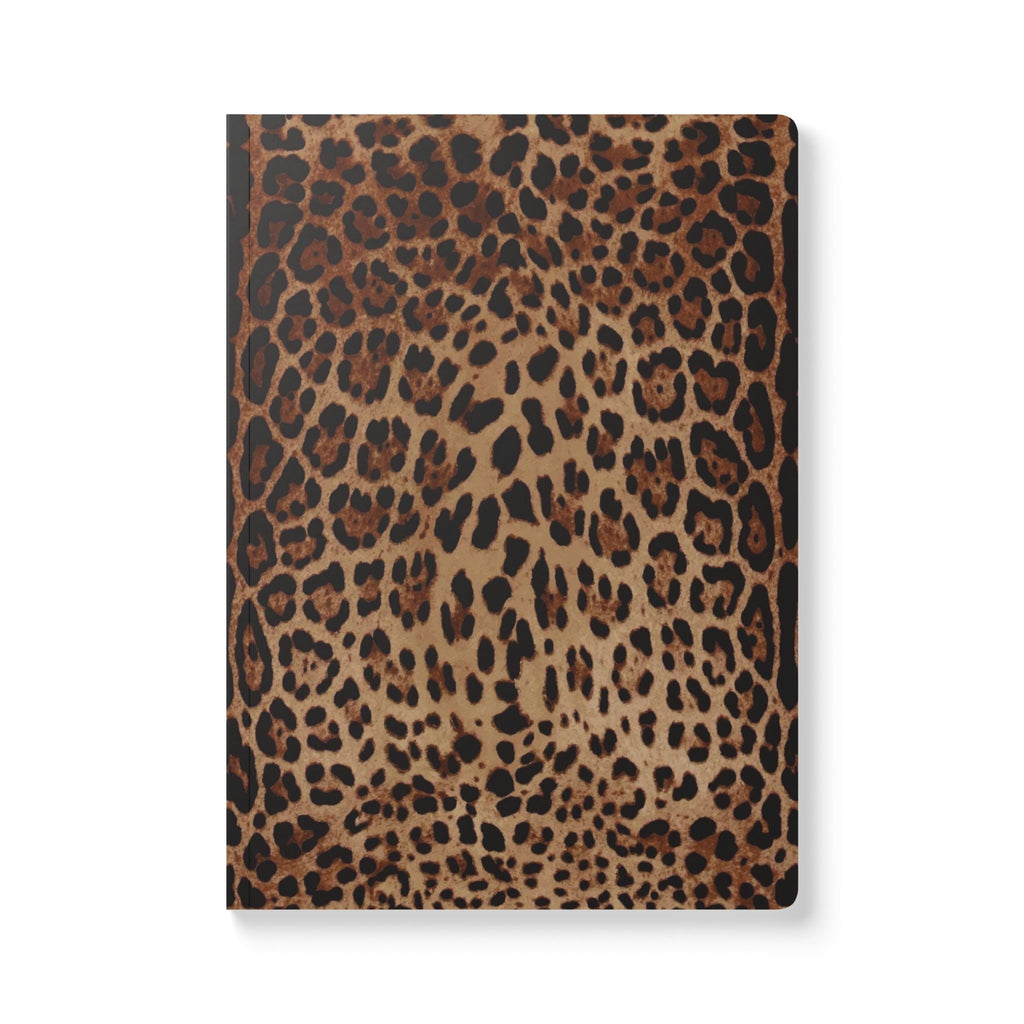Leopard Print Softcover Journal