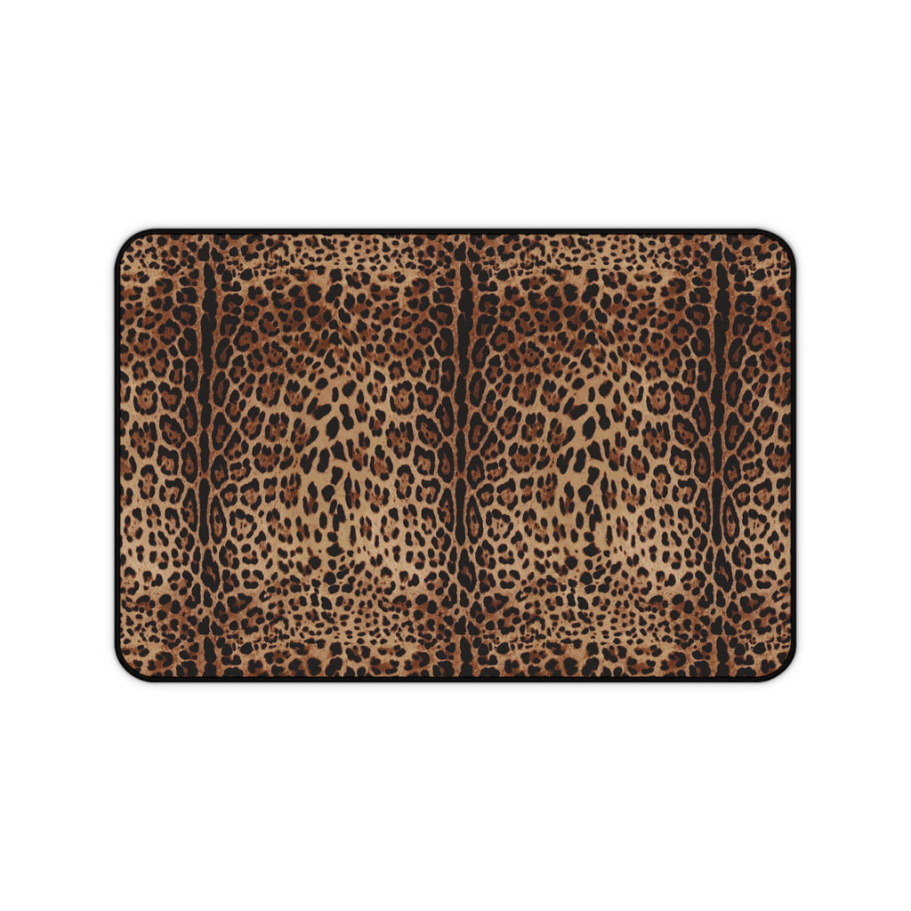 Leopard Print Desk Mat Mouse Pad
