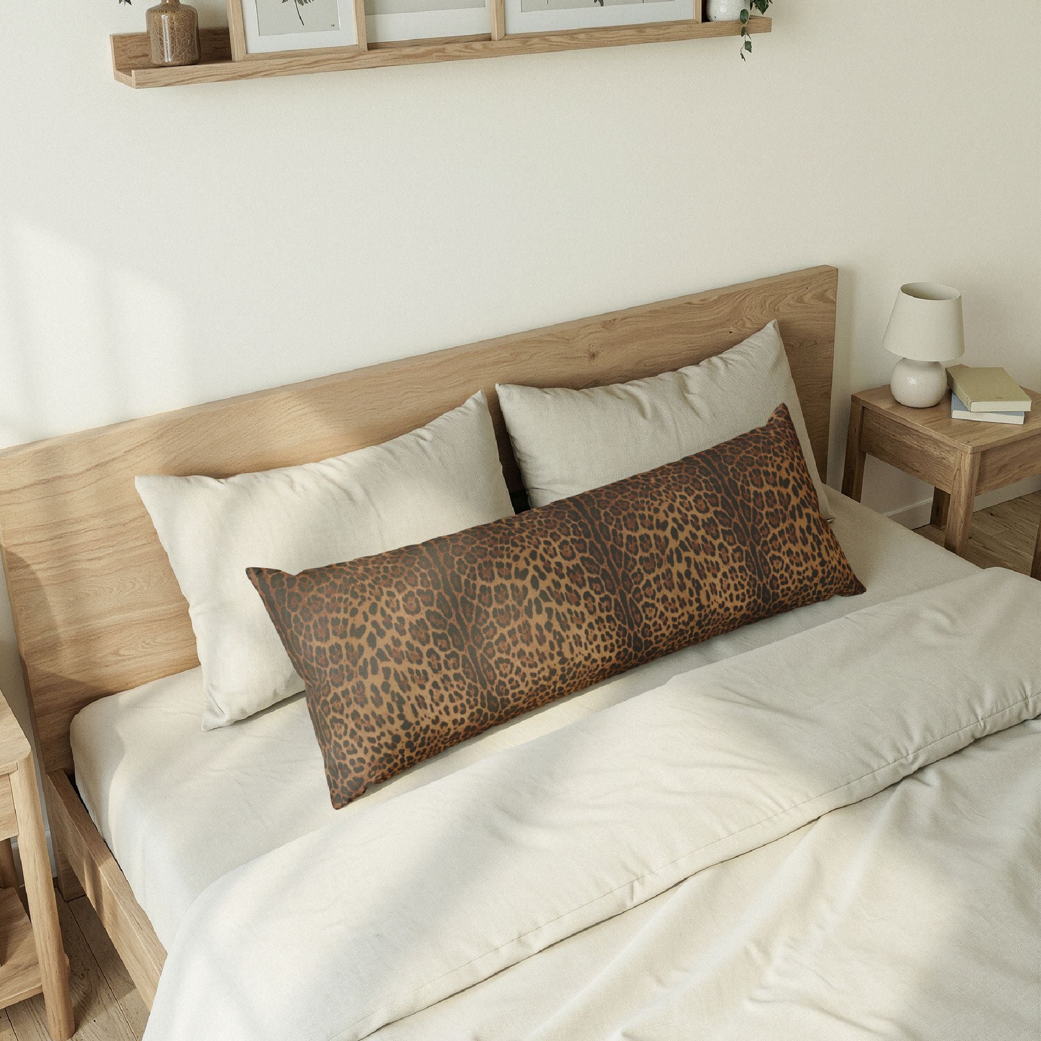 Leopard Print Body Pillow