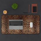 Leopard Print Desk Mat Mouse Pad
