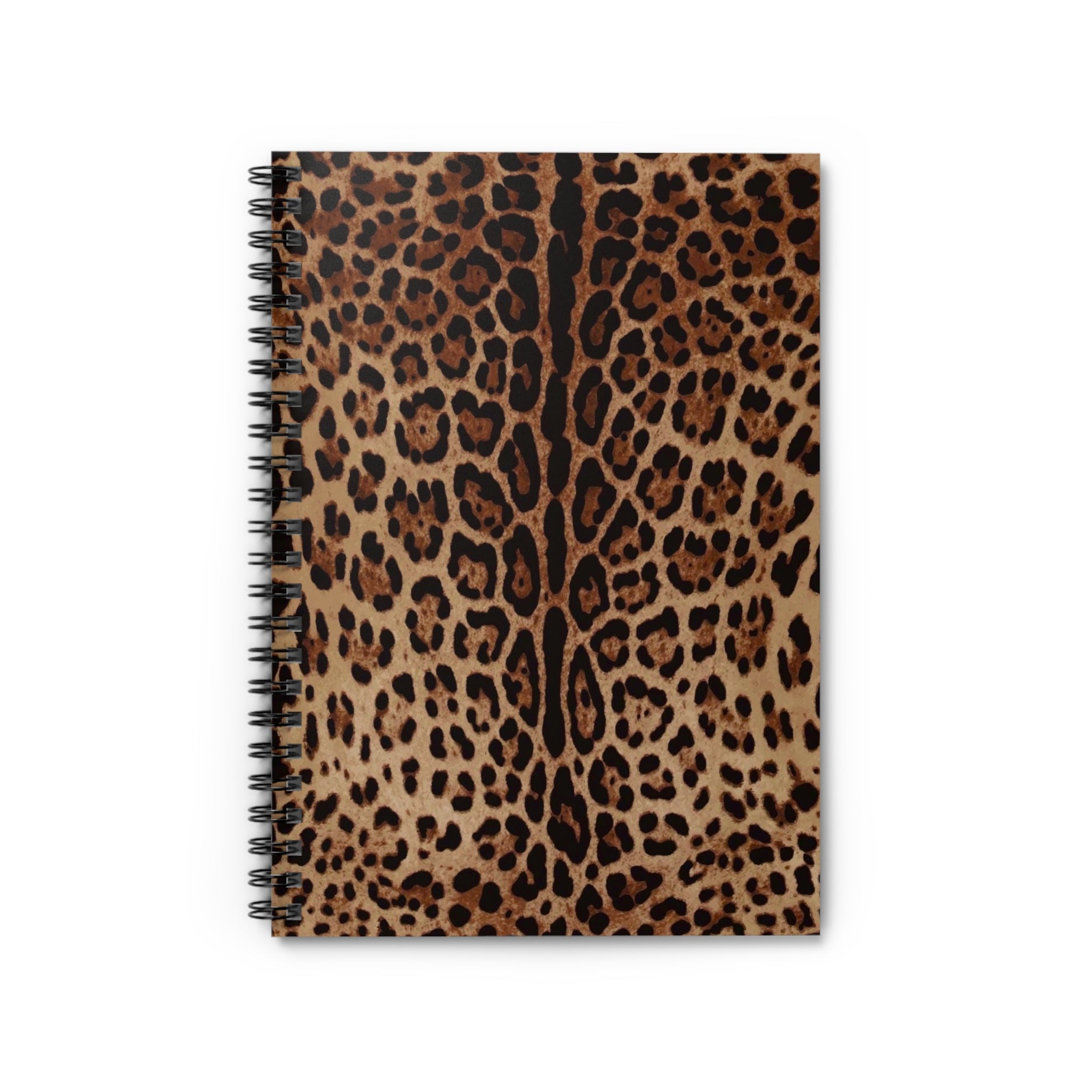 Leopard Print Spiral Notebook